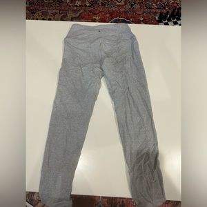 Soft thick gray leggings